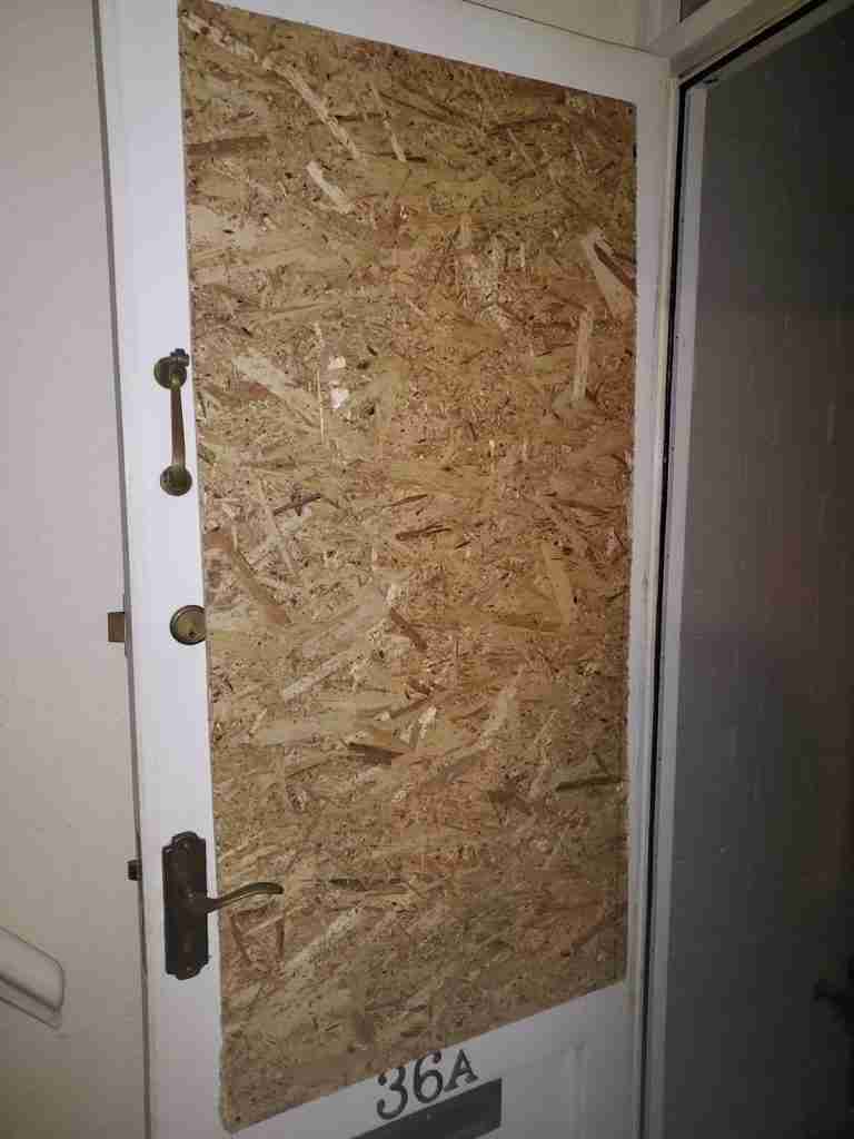 Damaged Door